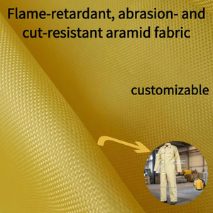 Kekuatan tinggi 1000d 200g 3000d 400g serat Aramid kain tahan api tahan aus ringan 1414 Para Aramid kain - Product Image 4