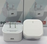 Chargeur rapide USB C de haute qualité 25W fonction PD3.0 chargeur de voyage Portable pour téléphones mobiles Compatible court-circuit US/EU/UK