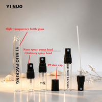 Vente en gros de flacons en verre à sertir vides de 2 ml, 3 ml, 5 ml, 10 ml pour parfums, flacons pulvérisateurs cosmétiques, échantillons et testeurs