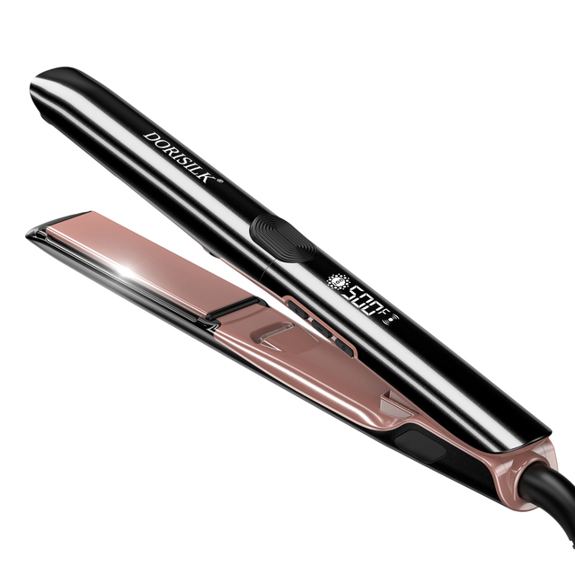 Custom Professional Hair Straightener Portable 500F Ion Flat Iron Hair Straightener