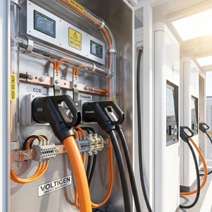 Kabel Sinyal Penerbangan M12 M16 Konduktivitas Tinggi Khusus, Kabel Sinyal Listrik Berpelindung EMI untuk Inverter Energi Terbarukan - Product Image 3