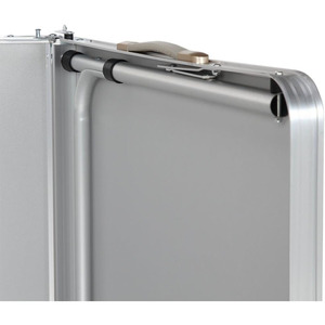 Personalizado 8 pies de largo de aluminio plegable diseño moderno portátil muebles de exterior fácil de llevar para juegos de fiesta cerveza Pong mesa de juego - Product Image 5