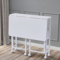 Table d'ordinateur pliable et réglable ergonomique pour la maison/le bureau, personnalisable en gros, pratique avec poulie