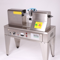 Machine cosmétique composite semi-automatique de cachetage de tube de dentifrice souple en plastique de tube