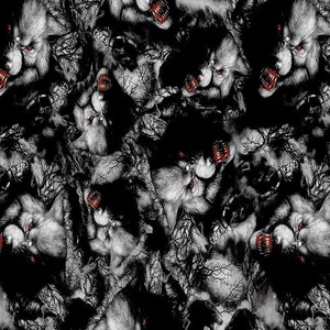 High Quality Wolf Leopard <strong>Pattern</strong> <strong>Hydrographic</strong> Foil 50cm Width Water Soluble Inkjet Water Transfer Film Film Transfer Paper Film - Product Image 2