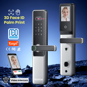 Tediton tuya wifi cerradura intellock אלקטרונית tlock דלת דיגיטלי דלת טביעת אצבע חכמה עם מצלמה - Product Image 1