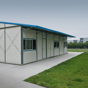 WELLCAMP Maison Modulaire Économique K, Préfabriquée à Faible Coût, en Panneaux Sandwich, Maison Portable Facile à Assembler, Mini-Maison Préfabriquée Mobile - Product Image 1