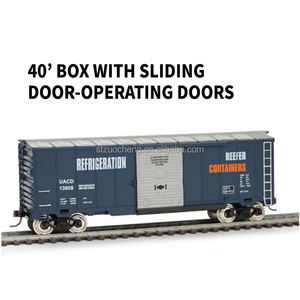 Haute qualité <span class=keywords><strong>1</strong></span>:87 métal modèle Train à vapeur coulissant charbon camion réservoir d'huile camion réfrigéré camion moulé sous pression Train conteneur modèle - Product Image 4