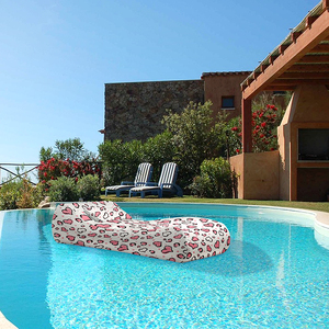 Chất lượng cao Inflatable ghế tắm nắng cho bên hồ bơi Inflatable nổi hồ bơi ngồi có thể ngả - Product Image 4