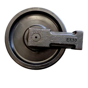 Excavator Spare Parts Front <strong>Idler</strong> Wheel Undercarriage Spare Parts Front Steel Carrying <strong>Idler</strong> <strong>Roller</strong> Ex30 - Product Image 1