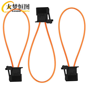 Cable de Fibra Óptica Automotriz Naranja con Conector Macho en Bucle, Herramienta de Diagnóstico - Product Image 1