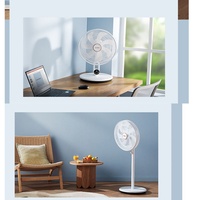 Ventilateur électrique sur pied 16 pouces avec télécommande, ventilateur oscillant électrique sur pied