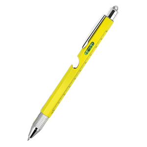 9in1 다기능 금속 스타일러스 프로모션 LED 라이트 레벨 드라이버 자 병따개 사용자 정의 볼펜 - Product Image 3