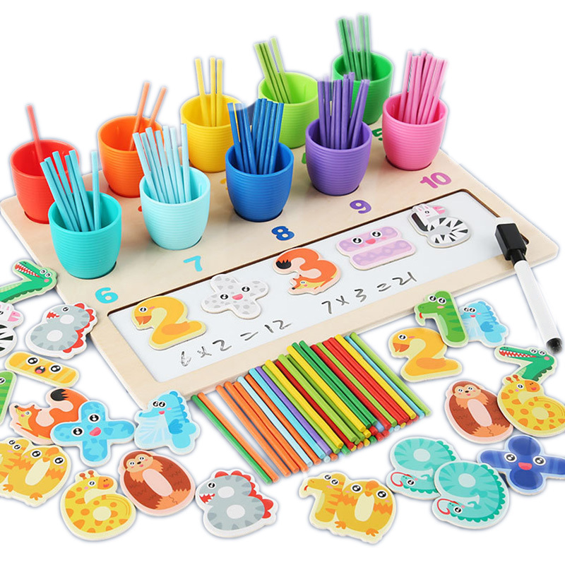 COMMIKI Early Learning Counting Toy Math