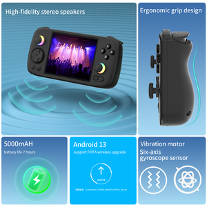 Nuovissimo design Anbernic RG 406H Android 13 128G modello di controllo quadruplo <span class=keywords><strong>CPU</strong></span> 4.0 pollici HD IPS schermo console di gioco - Product Image 4