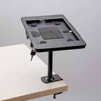 Strass — support métallique rotatif à 24014-102 ou 360 degrés, fixé et sécurisé, avec clé et verrouillage, pour tablette iPad 8e/10.2