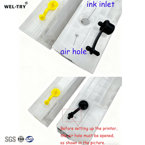 <span class=keywords><strong>Cartouche</strong></span> d'<span class=keywords><strong>encre</strong></span> rechargeable de grande taille T9071-T9074 T9081-9084 pour imprimante <span class=keywords><strong>Epson</strong></span> WorkForce WF6590 6090 sans puce vide - Product Image 1