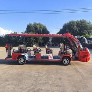 Popular Zhenda Fish <b>Head</b> Cartoon Mini Sightseeing Bus 14Passenger Electric Customized Color Theme Park Touring Car Henan Sale - Product Image 3