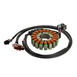 GOOFIT Statore di Ricambio per Moto Gilera Fuoco <span class=keywords><strong>500</strong></span> 4T 4V Ie E3 LT 2007-2014 <span class=keywords><strong>Piaggio</strong></span> Scarabeo Fuoco Beverly <span class=keywords><strong>Mp3</strong></span> - Product Image 1