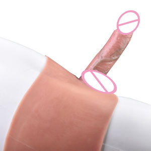 Sxxy Herbruikbare Realistische Penis Sleejaculatie Ejaculatie Cock Sex Product Voor Mannen Verlengde Zachte Cock Cover Real Siliconen Dildo - Product Image 3