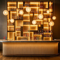 Comptoir de réception de luxe sur mesure, respectueux de l'environnement, pour hôtel, restaurant, comptoir de bar professionnel en marbre