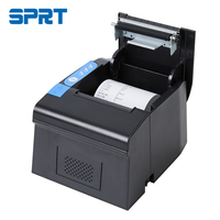 Imprimante thermique de reçus SPRT Auto Cutter 80 mm, papier thermique, interface USB/Ethernet, 203 dpi, vitesse 200 mm/s, garantie 2 ans, en stock