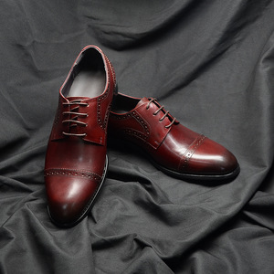 รองเท้าหนังผู้ชายเทรนด์แฟชั่นออกแบบได้ตามต้องการทนทานและทนต่อการกัดกร่อนสำหรับโอกาสทางสังคมที่เป็นทางการ - Product Image 4