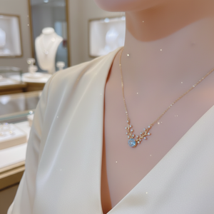 Vendita calda stile Vintage Trending moda collane in acciaio inox croce e cuore ciondolo di strass all'ingrosso numero catene - Product Image 3