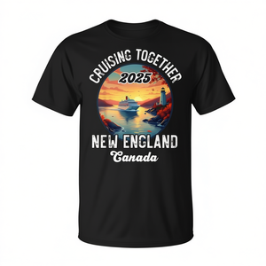 Maglietta 'Cruising Together 2025' per Crociere in Nuova Ingilterra e Canada - Product Image 2