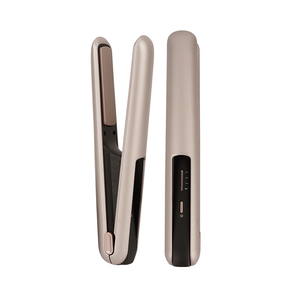 Hot-Selling USB Rechargeable <strong>Mini</strong> <strong>Hair</strong> <strong>Straightener</strong> Portable Wireless 2-in-1 Fast Heating Iron for Home Use - Product Image 1
