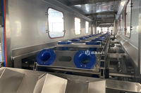 Ligne de production de machines de remplissage d'eau pure automatiques personnalisées à petite échelle 19L 5 gallons