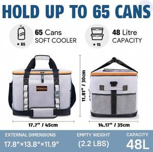 Sac isotherme de pêche portable et étanche pour kayak, grand sac de transport pour poissons, échantillon gratuit en gros - Product Image 3