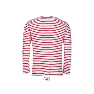 Camiseta marina de manga larga, merchandising personalizado - Product Image 2