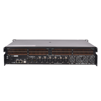 Amplificateur de puissance numérique DSP métallique 4 canaux 4 ohms série LS3 KL avec garantie de 3 ans, connectivité XLR, alimentation Speakon