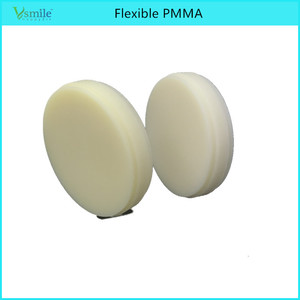 Materiales dentales blandos flexibles PMMA IMPAK transparentes para laboratorio dental CADCAM - Product Image 6