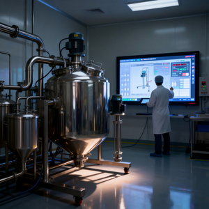 Miscelatore ad Alto Taglio per Creme Cosmetiche e Unguenti di Grado Sanitario - Product Image 1