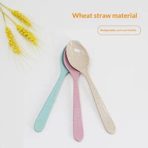 <span class=keywords><strong>Set</strong></span> di cucchiai in plastica per la casa con manico lungo, cucchiaio per riso, cucchiaio per zuppa, cucchiaio da dessert, creativo e carino per bambini - Product Image 2
