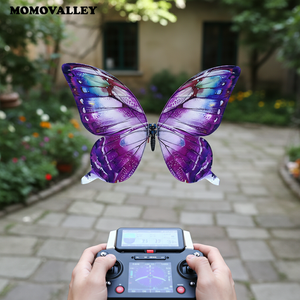 Lampe LED Papillon Volant Télécommandée pour Mariages, Spectacles Scéniques et Fêtes – Polyvalente et Facile à Piloter (RC) - Product Image 1