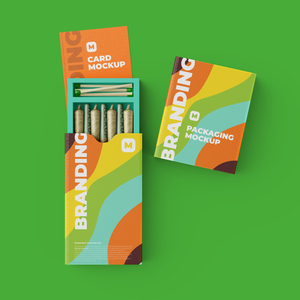 Customize Colorful Cardboard Gift Boxes Drawer Cigarette Cases Paper <b>Box</b> Packaging - Product Image 2