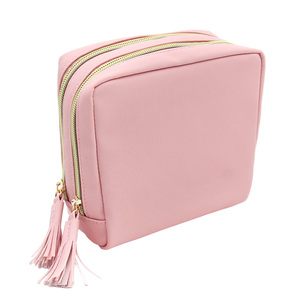 Portable Travel Waterproof Cute pink Makeup Pouch Cosmetic <b>Bags</b> Women Beauty <b>Vanity</b> case Organizers Tioletry Small Make up <b>Bag</b> - Product Image 1
