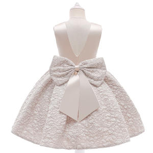 Robe de princesse sans manches à volants fantaisie avec nœud personnalisable pour filles - Product Image 6