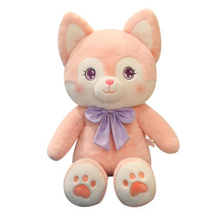 Lindo Anime Lingna Belle juguete de peluche pequeño zorro almohada juguete muñeca de dibujos animados Duffy decoración regalos para niños al por mayor - Product Image 5