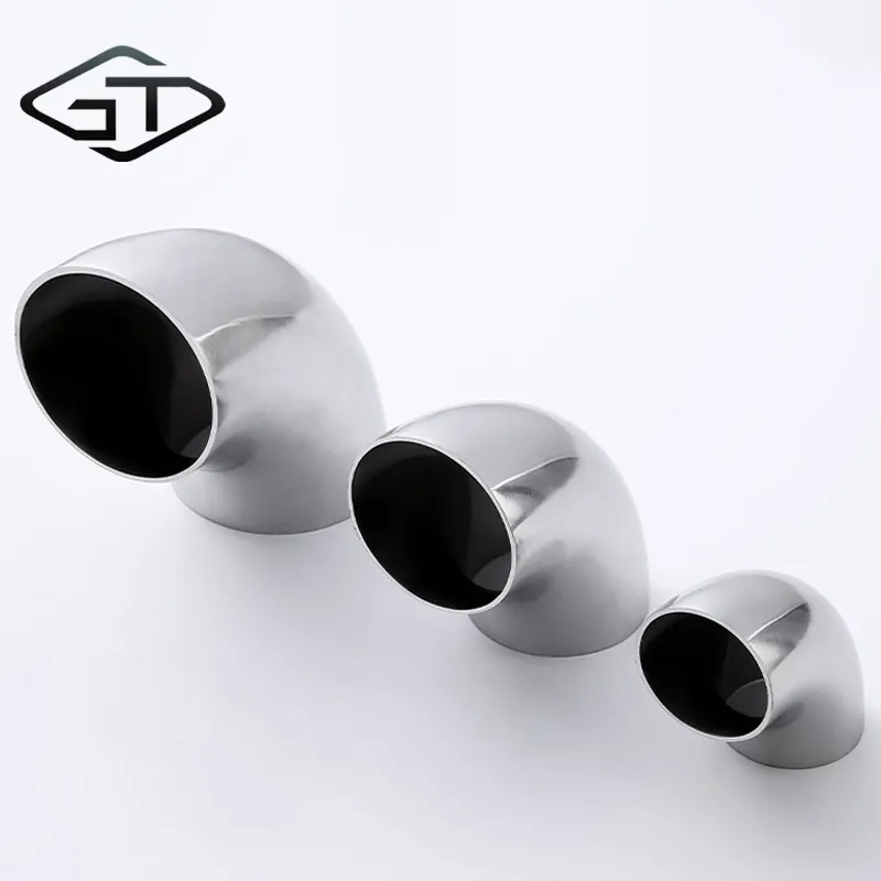 Q235 carbon steel pipe 304 316l 347l 904l stainless steel pipe fittings tube butt weld elbow cheap price 90 degree 3 6 inch