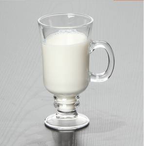 Vente chaude en gros Tasse à café en verre irlandais Tasse à lait Tasse à eau Tasse à jus Cafetière - Product Image 2
