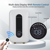 Chauffe-eau électrique instantané de cuisine 220V 3.5KW avec pompe de surpression intégrée, petite taille, chauffage monopoint