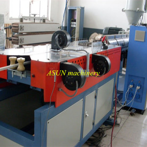 Chaîne de production ondulée flexible en plastique de tuyau de PVC pp PE pape de douche faisant la machine - Product Image 2