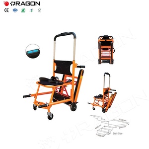 Elektrische trapbeklimmer van aluminiumlegering met lithiumbatterij, geschikt voor ouderen en gehandicapten. - Product Image 2