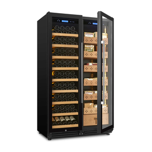 Gabinete para Cigarros NE-171A-12 Profesional con Pantalla Digital, Enfriamiento por Compresor, Humedad Constante y Doble Puerta de Vidrio - Product Image 5