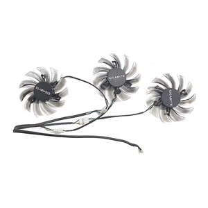 Ventilador GPU de 4 pines y 75 mm T128010SU GTX670 680 para tarjeta gráfica GIGABYTE <span class=keywords><strong>GeForce</strong></span> GTX670 680 <span class=keywords><strong>760</strong></span> 770 780ti WindForce 3X OC - Product Image 2