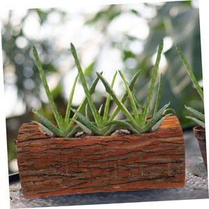 Деревянный горшок для растений - Product Image 5